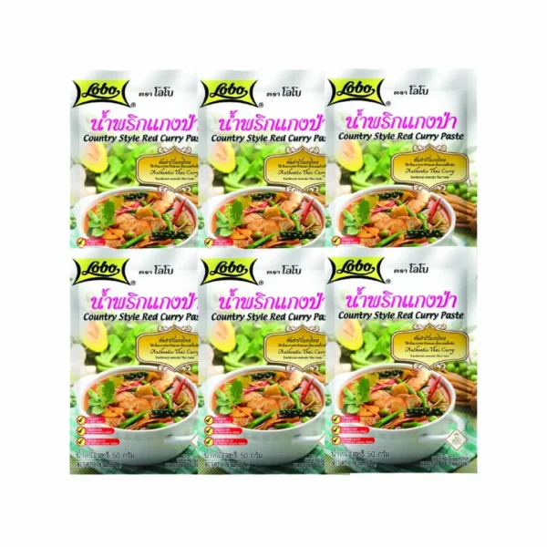 seasoning-1365 โลโบ น้ําพริกแกงป่า (แพ็ค 6 ซอง)