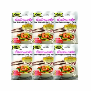seasoning-1370 โลโบ น้ําพริกแกงส้ม (แพ็ค 6 ซอง)