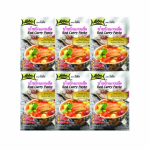 seasoning-1371 โลโบ น้ําพริกแกงเผ็ด (แพ็ค 6 ซอง)