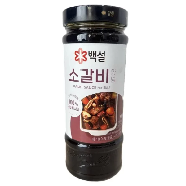 seasoning-1395 แบคซอล กัลบิ ซอสสําหรับหมักซี่โครงเนื้อ 500 กรัม
