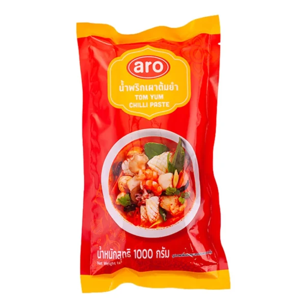 seasoning-1406 เอโร่ น้ําพริกเผาต้มยํา 1 กก.