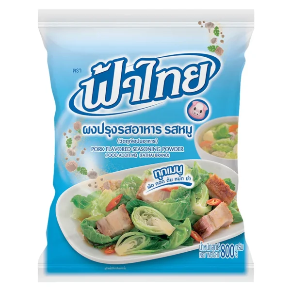 seasoning-1413 ฟ้าไทย ผงปรุงรสอาหาร รสหมู 800 ก.