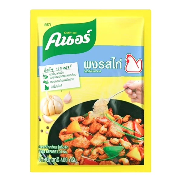 seasoning-1414 คนอร์ ผงปรุงอาหาร รสไก่ 400 ก.