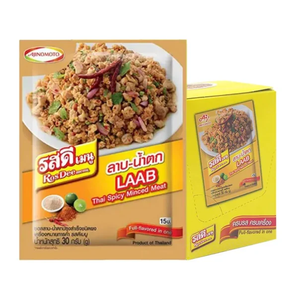 seasoning-1415 รสดี เมนู ลาบน้ําตก 30 ก. x 10