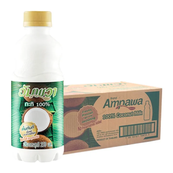 seasoning-1416 อัมพวา กะทิขวด 250 มล. x 24