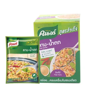 seasoning-1417 คนอร์ สูตรสําเร็จ ซอสลาบ-น้ําตกปรุงสําเร็จชนิดผง 30 ก. x 12