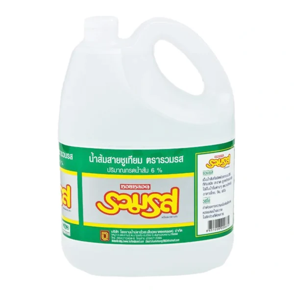 รวมรส น้ําส้มสายชูเทียม 4.5 ล.