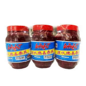 seasoning-1455 อ๊วงโหว เต้าหู้ยี้แดง 350 ก. x 3