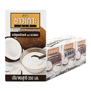 seasoning-1468 ชาวเกาะ กะทิหัวกะทิ 100% 250 มล. X 6