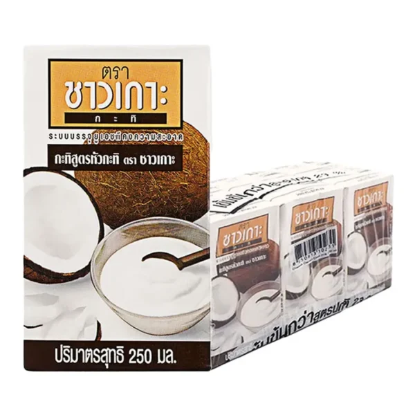 seasoning-1468 ชาวเกาะ กะทิหัวกะทิ 100% 250 มล. X 6