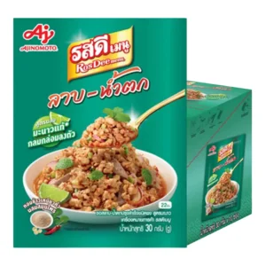 รสดี เมนู ลาบ-น้ําตก สูตรผสมมะนาวแท้ 30 ก. x 10