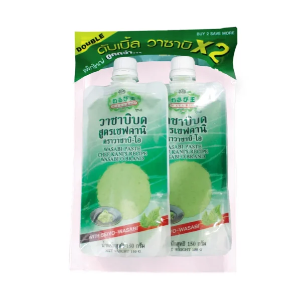 seasoning-1507 วาซาบิ-โอ วาซาบิสด สูตรซอสเซฟคานิ 150 ก. x 2