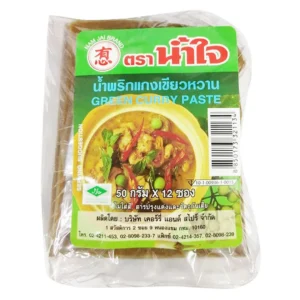 น้ําใจ น้ําพริกแกงเขียวหวาน 50 กรัม x 12 ซอง