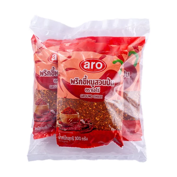เอโร่ พริกป่น 300 ก. 3 ห่อ