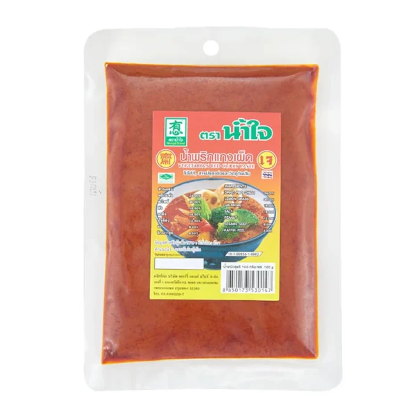 seasoning-1694 น้ําใจ พริกแกงเผ็ดเจ 100 ก.