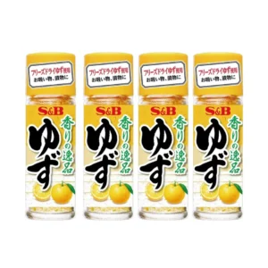 เอส แอนด์ บี ส้มยูซุญี่ปุ่น ฟรีซดรายแห้ง สําหรับปรุงอาหารและขนม (ผลิตในประเทศญี่ปุ่น) ขนาด 4.5 กรัม x 4 ขวด