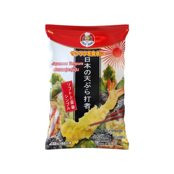 seasoning-1740 Unclebarns แป้ง เทมปุระ ขนาด 1000 กรัม อังเคิลบาร์นส์ กรอบ อร่อย แป้งทอด แป้งญี่ปุ่น
