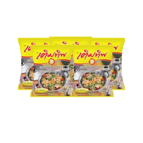 seasoning-1756 เติมทิพ ผงปรุงรส รสไก่ 400 ก. x 5