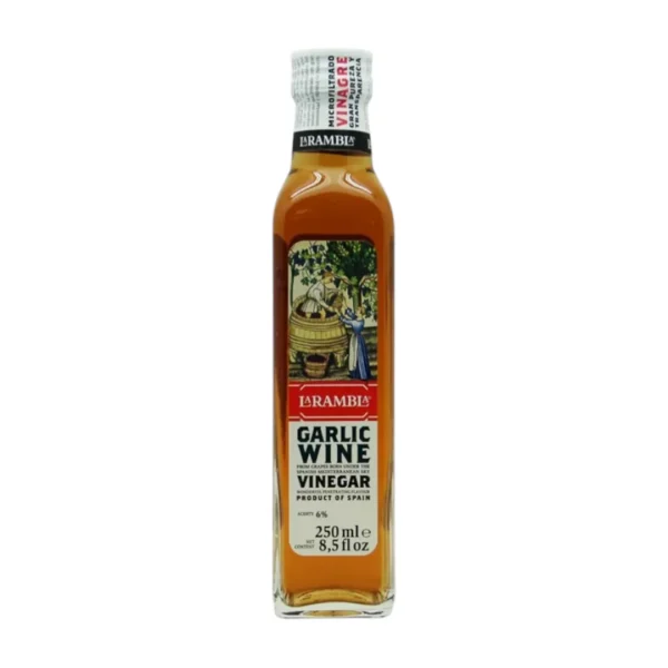 LA RAMBLA Garlic Wine Vinegar 250 ml ลาแลมบร้า การ์ลิคไวน์ เวเนก้า นําเข้าจากสเปน
