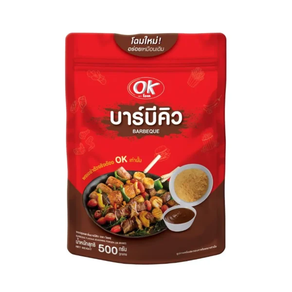 seasoning-1799 โอเค ผงเขย่า รสบาร์บิคิว 500 ก.