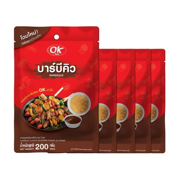 โอเค ผงเขย่า รสบาร์บิคิว 200 ก. X5