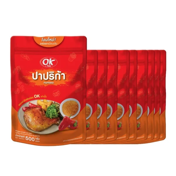 โอเค ผงเขย่า รสปาปริก้า 500 ก. X10