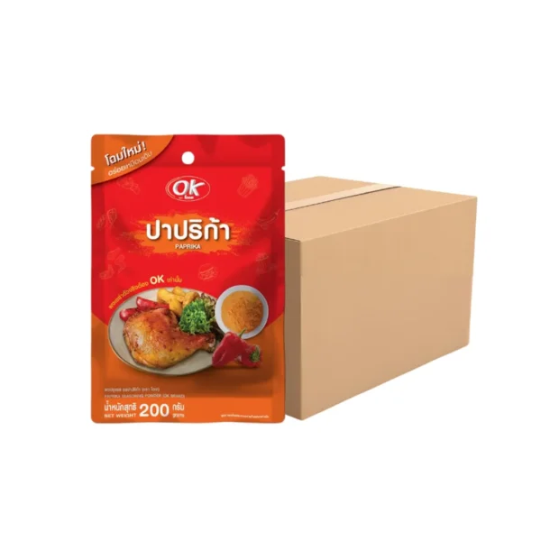 seasoning-1821 โอเค ผงเขย่า รสปาปริก้า 200 ก. X24