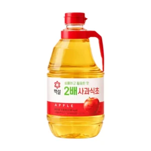 แบคซอล น้ําส้มสายชูหมักแอปเปิล สูตรเข้มข้น 2 เท่า 1.8 ลิตร