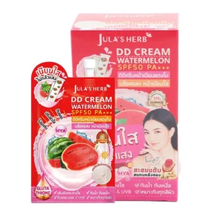 จุฬาเฮิร์บ ดีดี ครีม วอเตอร์เมลอน SPF50 PA+++ 8 มล. X 6