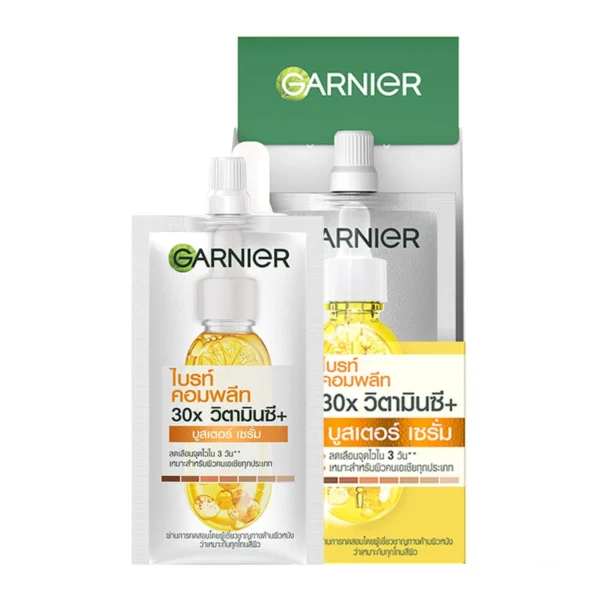 skin-care-makeup-0062 การ์นิเย่ ไบรท์ คอมพลีท วิตามินซี เซรั่ม 7.5 มล. x 6