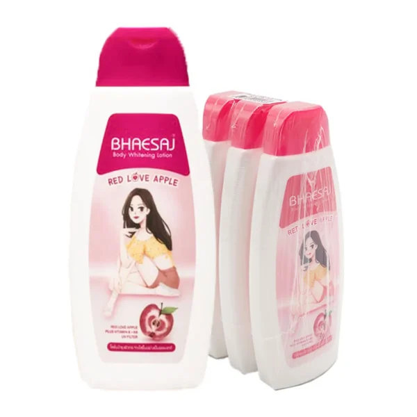 skin-care-makeup-0070 เภสัช บอดี้ โลชั่น ไวท์เทนนิ่ง สูตรเพิ่ม วิตามิน อี 250 มล. x 3