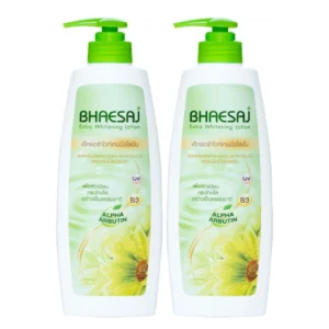 skin-care-makeup-0092 เภสัช เอ็กซ์ตร้าไวท์เทนนิ่งโลชั่น สูตรผสมอัลฟ่าอาร์บูตินและวิตามินบี 3 400 มล. x 2