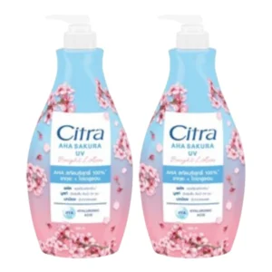 skin-care-makeup-0096 ซิตร้า พิงค์กิชไวท์ ยูวี ออร่า โลชั่น 300 มล. x 1+1