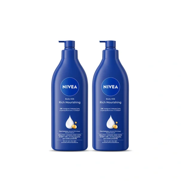 นีเวีย บอดี้ มิลค์ ริช นอร์ริชชิ่ง 500 มล. NIVEA 2 ชิ้น