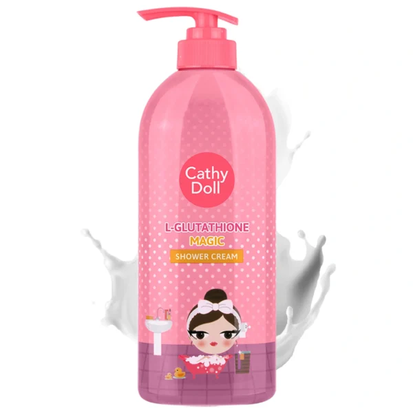 เคที่ดอลล์ ครีมอาบน้ํา แอล กลูต้าไธโอน เมจิก ชาวเวอร์ ครีม 500ml