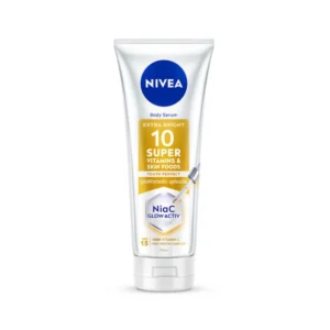 skin-care-makeup-0221 นีเวีย บอดี้ เซรั่ม เอ็กซ์ตร้า ไบรท์ 10 ซูเปอร์ วิตามิน แอนด์ สกิน ฟู้ด ยูธ เพอร์เฟค 170 มล.