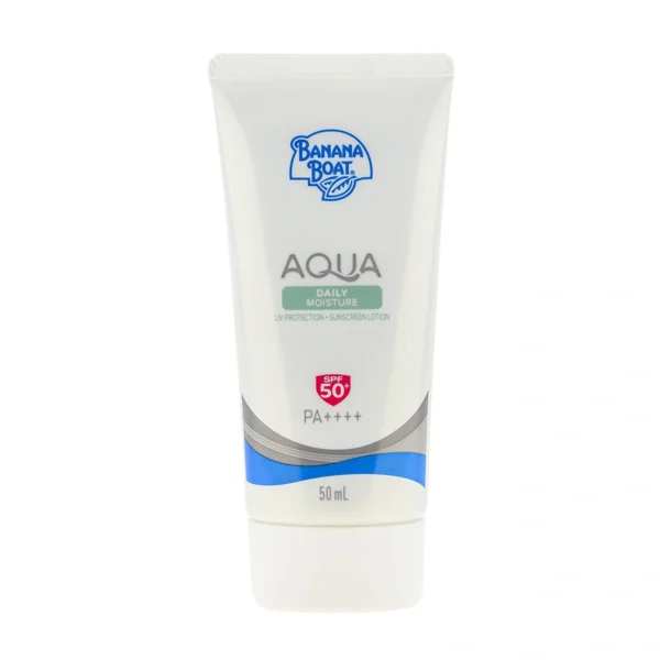 skin-care-makeup-0252 บานาน่าโบ๊ท อควา เดลี่ มอยซ์เจอร์ ยูวี โพรเทคชั่น ซันสกรีน โลชั่น เอสพีเอฟ 50+ พีเอ++++ 50 มล.