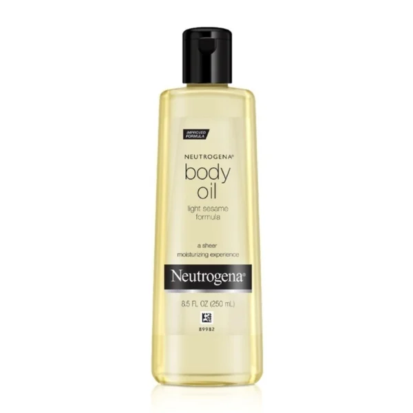 skin-care-makeup-0270 นูโทรจีนา ออยบํารุงผิว บอดี้ ออยล์ ไลท์ เซซามี่ 250 มล.