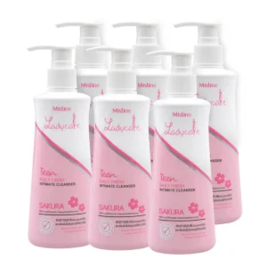 skin-care-makeup-0288 มิสทิน ผลิตภัณฑ์ทําความสะอาดจุดซ่อนเร้น เลดี้ แคร์ ทีน เดลี่ เฟรซ 200 มล. x 6