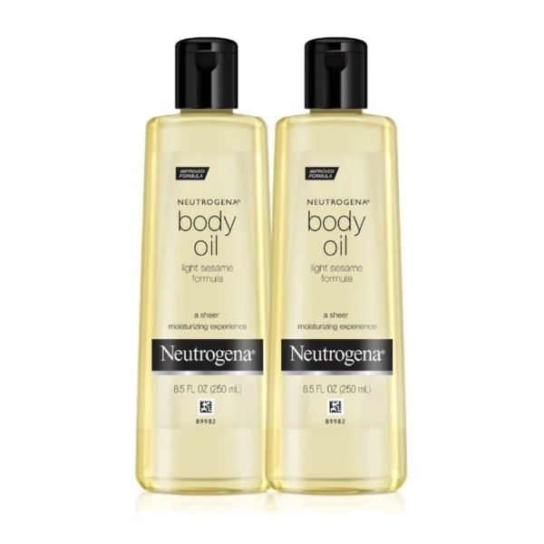 skin-care-makeup-0289 นูโทรจีนา ออยบํารุงผิว 250 มล. บอดี้ ออยล์ ไลท์ เซซามี่ x 2