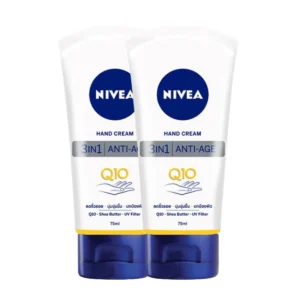 skin-care-makeup-0311 นีเวีย แฮนด์ ครีม คิวเทน 3in1 75 มล. 2 ชิ้น