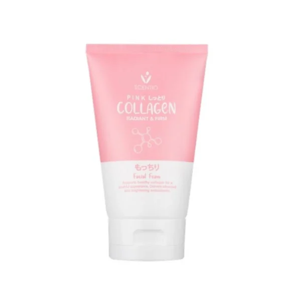 skin-care-makeup-0313 บิวตี้ บุฟเฟต์ โฟมล้างหน้า เซนทิโอ พิ้งค์ คอลลาเจน เรเดียนท์ แอนด์ เฟิร์ม เฟเชียล 100 ก.