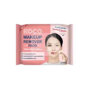 skin-care-makeup-0326 ใหม่!! Koco Gentle Eyes&Lips Makeup Remover pads แผ่นเช็ดเครื่องสําอางจากเกาหลีแท้ 100%