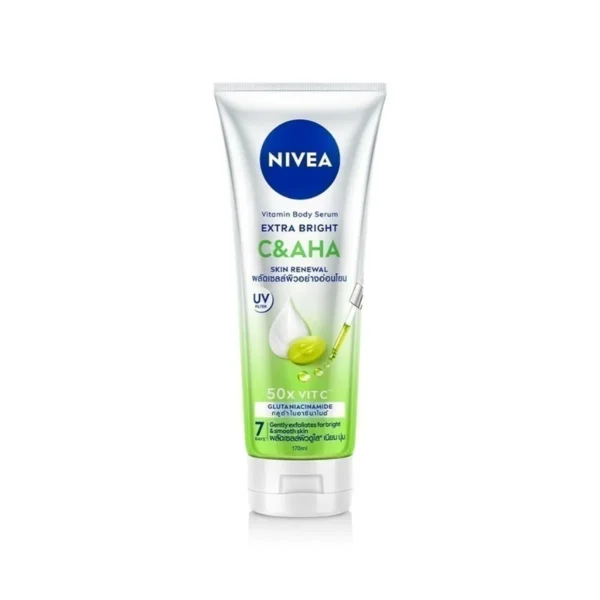 skin-care-makeup-0342 นีเวีย วิตามิน บอดี้ เซรั่ม เอ็กซ์ตร้า ไบรท์ ซี แอนด์ เอเอชเอ 170 มล.