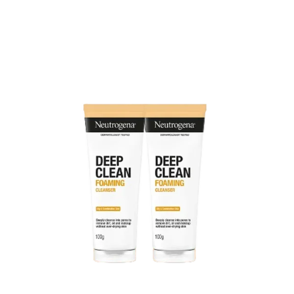 skin-care-makeup-0392 นูโทรจีนา ดีพ คลีน 100กรัม คุชชั่นโฟม x 2