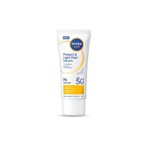 นีเวีย ซัน โพรเท็ค แอนด์ ไลท์ ฟีล เอสพีเอฟ50+ พีเอ++++ 90 มล. NIVEA
