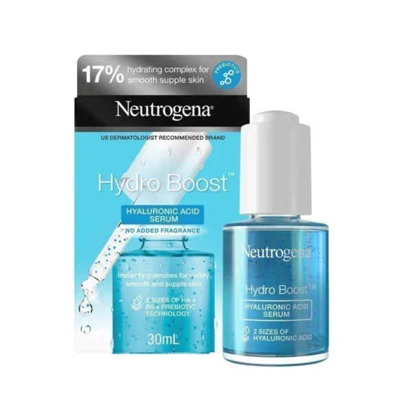 skin-care-makeup-0430 นูโทรจีนา ไฮยาลูรอนิค เอซิด เซรั่ม เซรั่มปกป้องผิว ไฮโดร บูสท์ 30 ก.