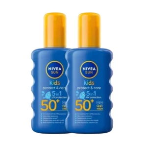 skin-care-makeup-0455 นีเวีย ซัน คิดส์ โพรเท็ค แอนด์ แคร์ 5อิน1 ยูวี โพรเทคชั่น เอสพีเอฟ50+ 200 มล. 2 ชิ้น