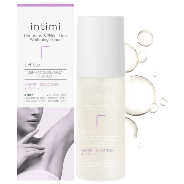 skin-care-makeup-0462 อินทิมี่ อันเดอร์อาร์ม แอนด์ บิกินี่ ไลน์ ไวท์เทนนิ่ง โทนเนอร์ 100ml