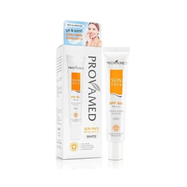 โปรวาเมด ครีมกันแดด SPF 50+ 15 ก. สีขาว